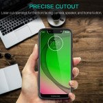 Wholesale Motorola Moto G7 Play Tempered Clear Glass Screen Protector (Clear)